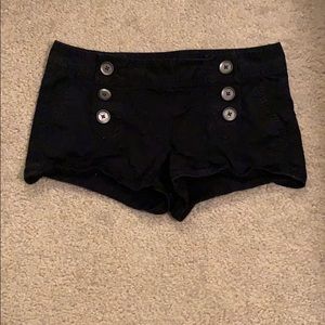 Express sailor shorts- black